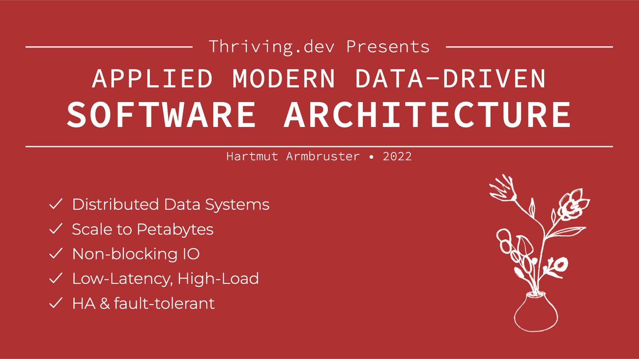 Course cover page listing some key content items